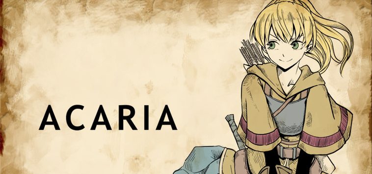 Acaria アカリア 七尾ナナキ デビュー前のweb漫画